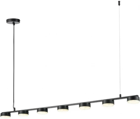 Подвесной светильник Lumion Torina 8117/7 черный, металл LED GX53 7*7W 220V (на тросе)