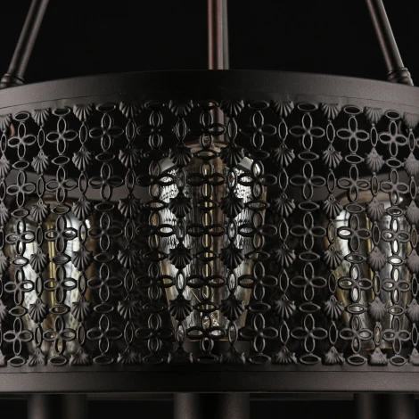 Подвесная люстра Freya Conte FR4166-PL-03C-BL (220V, на цепи)