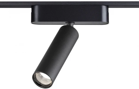 Трековый светильник Novotech Smal 359250 SHINO черный для низковольтного шинопровода IP20 LED 7W 48V 630Лм 3000К (круглые)