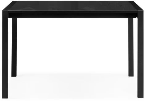 Кухонный стол Woodville Линдисфарн (Металл/Стекло,ЛДСП, Черный) 551072