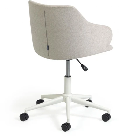 Обеденный стул La Forma (ex Julia Grup) Einara (Серый/ Сталь,Пена,Полипропилен,Металл,Пластик)