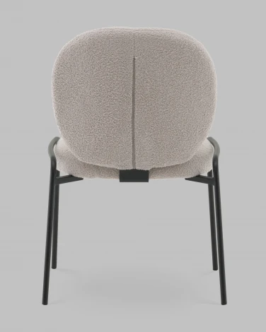 Стул Моллек букле светло-серый Stool Group арт.УТ000041521