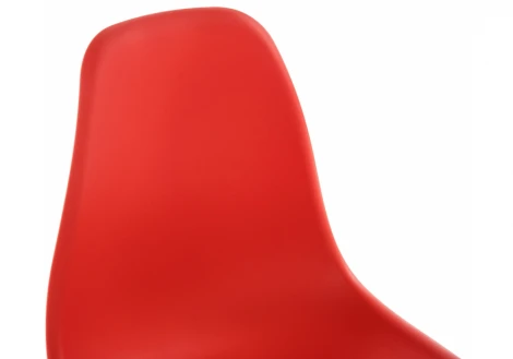 Обеденный стул для кухни Woodville Eames PC-015 красный 11180