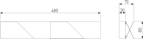 Настенный светильник Snip 40116/LED