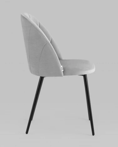 Стул Stool Group Логан велюр светло-серый УТ000035442