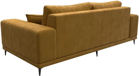 Диван прямой Льюес Лига Диванов (Велюр) арт.126687