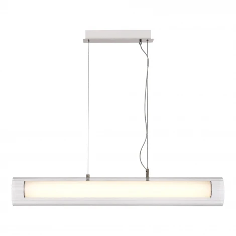 Подвесной светильник светодиодный Никель/Белый Прозрачный LED 1*33W 3000K/4000K ST Luce Enfys SL2010.103.01