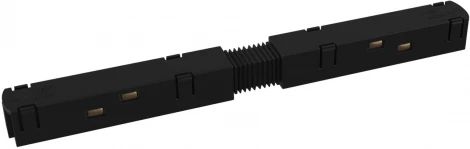 Коннектор питания прямой Gravity черный (магнитный) Maytoni Technical TRA004PC-22B (48V)