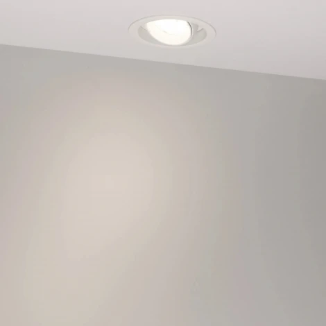 Встраиваемый светильник светодиодный MS-VORTEX-BUILT-R110-20W Day4000 (WH-WH, 20 deg, 230V) (Arlight, IP20 Металл) 057753