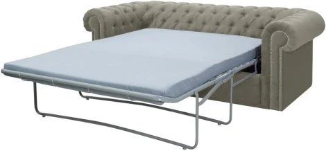 Диван Chesterfield ОГОГО (арт.344633), (Ткань/Белый)