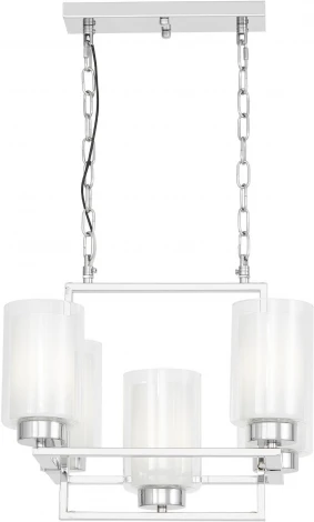 Подвесная люстра Lumina Deco Lino LDP 1239-5 CHR