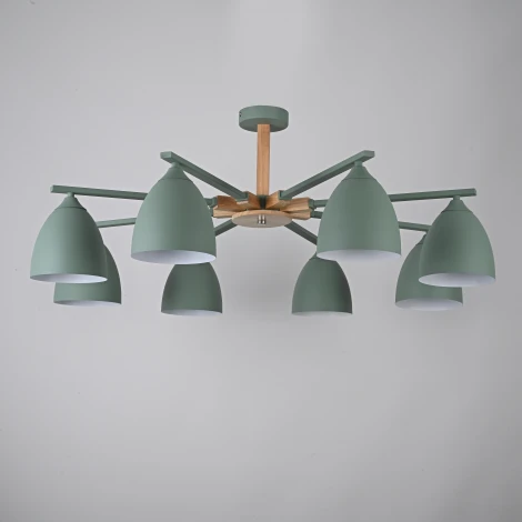 Потолочная люстра на штанге NOA 8 Mint ImperiumLoft Noa01 (183468-26)