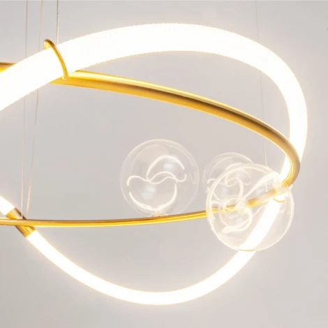 Подвесной светильник с гибким неоном Maytoni Oasis MOD289PL-L44BS3K (LED, 220V, на тросе)