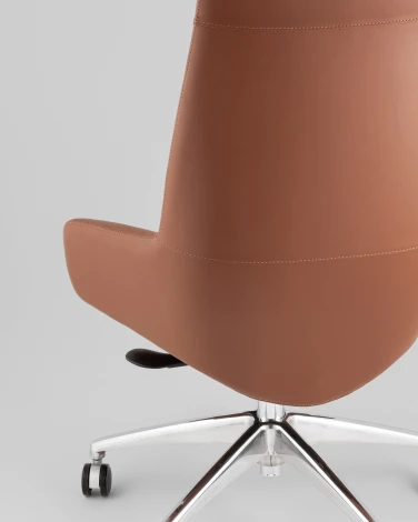 Кресло руководителя TopChairs Bow шоколадный TopChairs УТ000042253