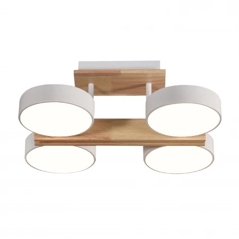 Потолочная люстра светодиодная на штанге с ДУ Ritter Scandia 51626 6