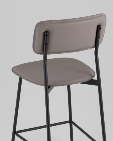 Стул полубарный Mikkie серый Stool Group арт.УТ000039226