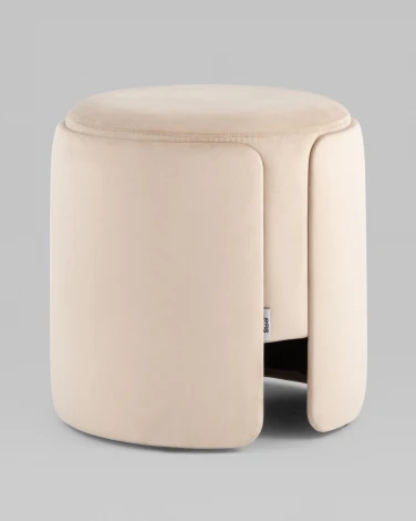 Пуф Taks велюр молочный Stool Group арт.УТ000039394