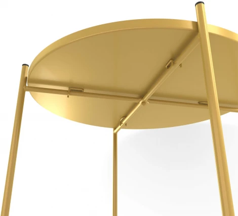 Столик журнальный Sheffilton SHT-CT8-2 золото от фабрики Sheffilton