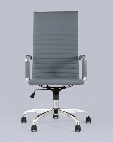 Кресло руководителя TopChairs City серый УТ000001512