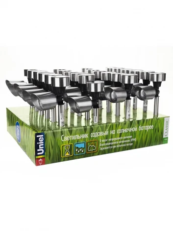 Грунтовый светильник на солнечной батарее Uniel USL-C-690/MT375 SPOT SET24 (LED, IP44)