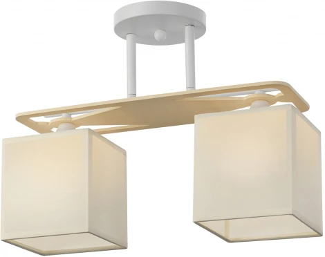 Потолочная люстра на штанге Escada 1117/2PL (220V, куб)