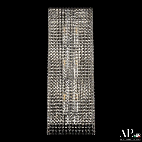 Бра хрустальное APL LED Sicilia SH500.B1.25-70.A.Ni.E14 (220V)