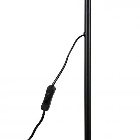 Торшер напольный под лампу Е27, 60W, с регулировкой наклона, черный Uniel UML-T701 E27 BLACK