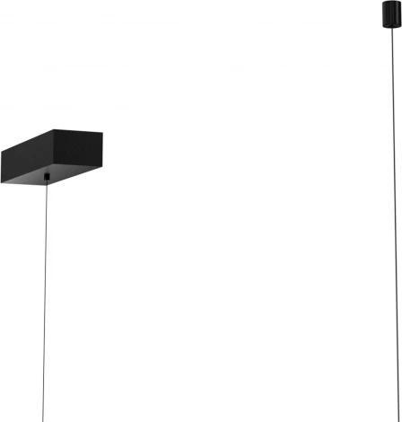 Подвесной линейный светодиодный светильник Lightera Omolon LE108L-200B Wi-Fi (Умный дом, Алиса, Маруся, голосое управление) (220V, на тросе)