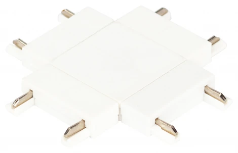 Коннектор Х-образный для магнитного шинопровода ЭРА TRM-S5-CX WH