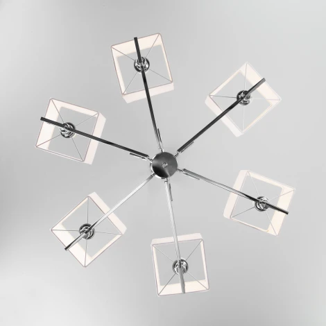 Подвесная люстра Eurosvet Alma 60115/6 хром