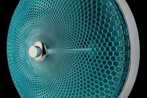 Подвесной светильник Lucia Tucci COIN 2890.R170.1 D250 BL (LED, 220V, на тросе, круглые)