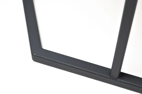 Интерьерный стол из HPL шестиугольный, D40, H55, цвет серый гранит 4SIS Женева RC658-40-40-4sis