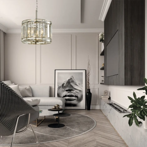 Подвесная люстра Lumien Hall Laziale LH3045/3P-NK