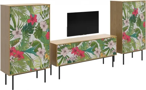 Композиция Boho Color 5 ОГОГО (арт.599592), (ЛДСП/Дуб Корбридж)