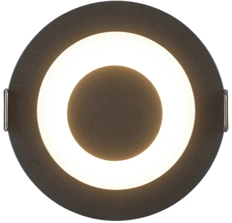 Точечный встраиваемый светильник DK2500-BK (LED, 220V)