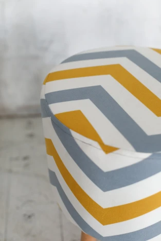 Пуф Dreambag Лекко Скандинавия Желто-Серый 13545