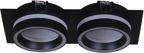 Встраиваемый точечный светильник Reluce 53003-9.0-002LD GX53 BK (220V)