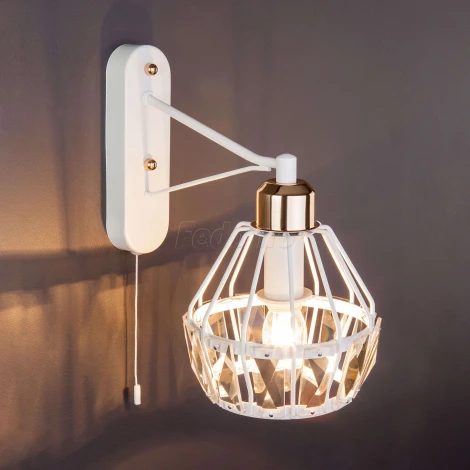 Бра Eurosvet Lord 70075/1 белый (220V, выключатель)