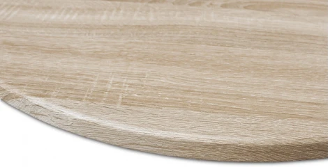 Стол Sheffilton SHT-TU43/TT 80 МДФ черный муар/дуб сонома светлый