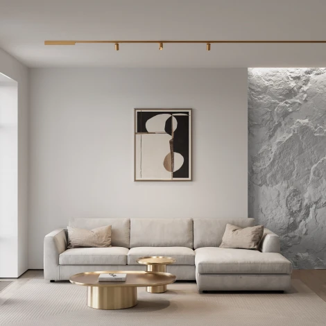 Трековый светильник магнитный светодиодный Elektrostandard Line Magnetic Brass Line 10W 4000K (латунь) 85525/01