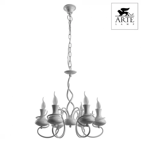 Подвесная люстра Arte Lamp Vaso A6819LM-6WH