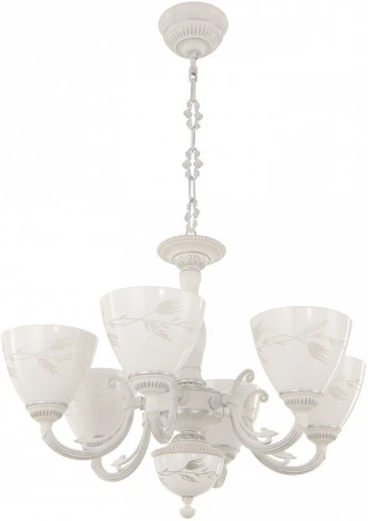 Подвесная люстра Arte Milano AM343659 343659/6 WT+SL (220V, на цепи)