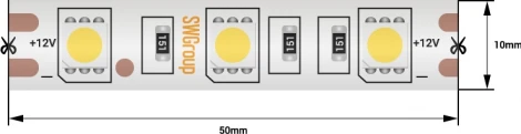 Светодиодная лента SWG SWG560 SWG560-24-14.4-WW-68-M
