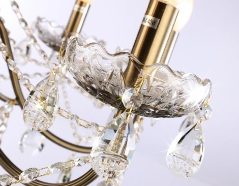 Подвесная люстра Ambrella Traditional TR4950 (220V, на цепи, свеча)