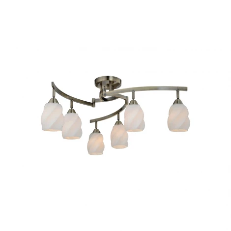 Потолочная люстра IDLamp Angelica 869/6PF-Oldbronze