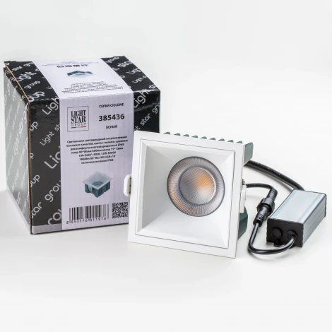 Встраиваемый светильник светодиодный Lightstar Ciclone 385436 (220V, IP65)