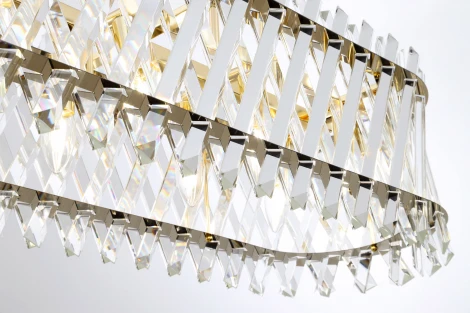 Подвесная люстра хрустальная Modelux MODELUX ML.20213.10 GD