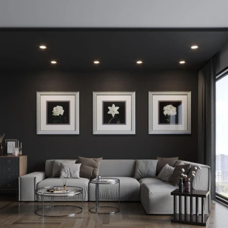 Встраиваемый светильник светодиодный Novotech Fluo 359844 белый с переключателем цв. температуры LED 15W 220-240V 2700К\3200К\4000К