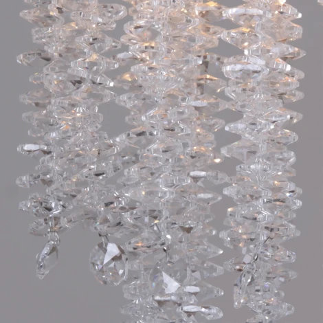 Подвесная люстра хрустальная Reluce 02098-0.4-500 MX CH