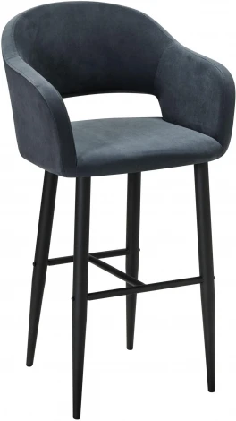 Кресло Бар.Oscar Diag grey/черный R-Home арт.410218142h_Diag grey_черн_БАР